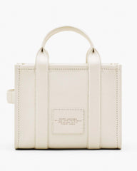 Marc Jacobs US - The Leather Small Tote Bag Cotton/Silver