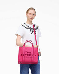 Marc Jacobs For Sale - The Leather Medium Tote Bag Raspberry Pink