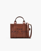 Marc Jacobs US - The A.P.C. X Marc Jacobs Leather Small Tote Bag Hazelnut