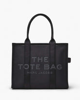 Marc Jacobs Discount - The Leather Large Tote Bag Black