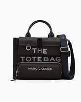 Marc Jacobs Sale - The Cargo Canvas Medium Tote Bag Black