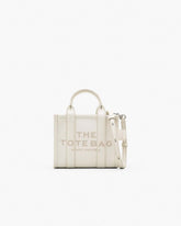 Marc Jacobs Online - The Leather Crossbody Tote Bag Cotton/Silver