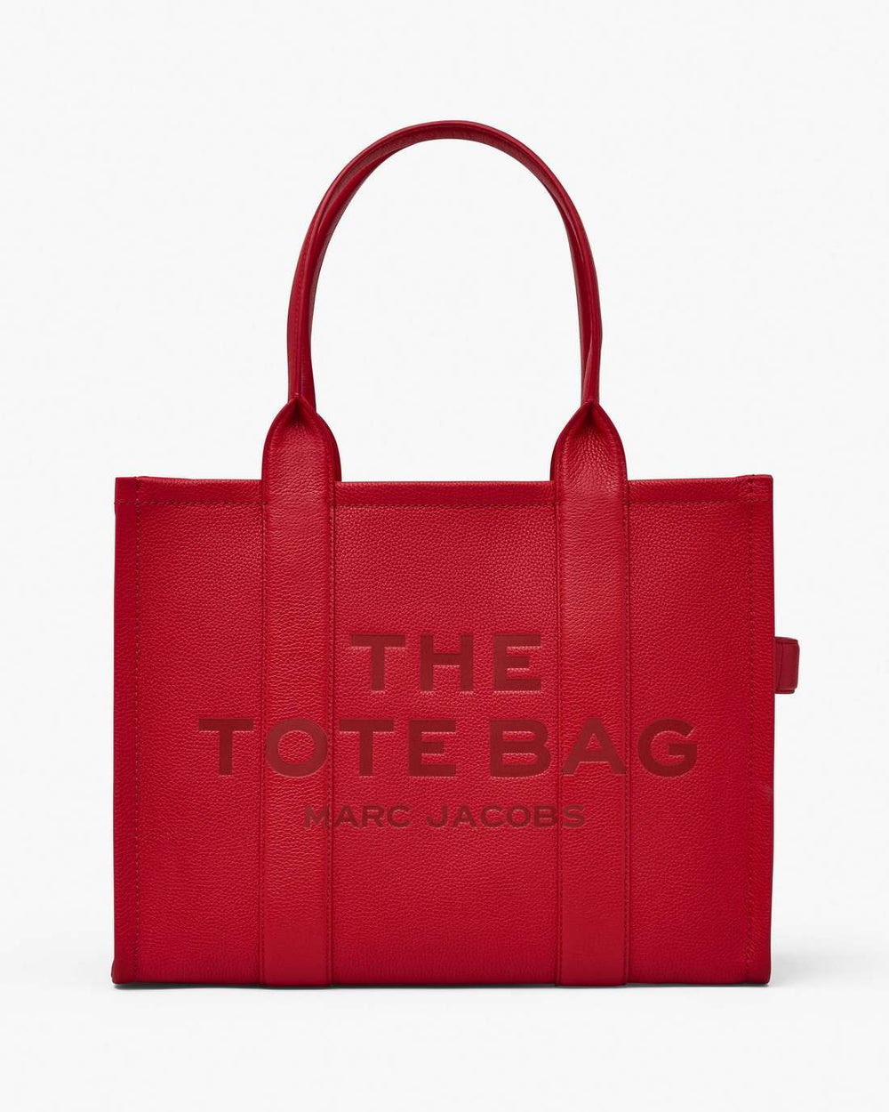 Marc Jacobs New - The Leather Large Tote Bag True Red