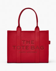Marc Jacobs New - The Leather Large Tote Bag True Red