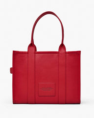 Marc Jacobs New - The Leather Large Tote Bag True Red