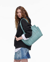 Marc Jacobs Sale - The Puffy Nylon Medium Tote Bag Sky Blue