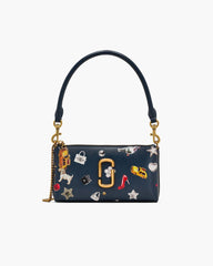 Marc Jacobs Discount - The Trinket Snapshot Convertible Shoulder Bag Navy Multi