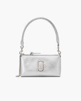 Marc Jacobs US - The Metallic Snapshot Convertible Shoulder Bag Silver