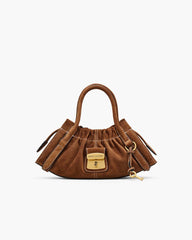 Marc Jacobs Outlet - The Suede Cristina Small Satchel Copper