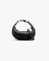 Marc Jacobs Discount - The Crinkle Patent Party Bag Black