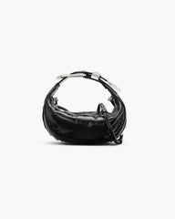 Marc Jacobs Discount - The Crinkle Patent Party Bag Black