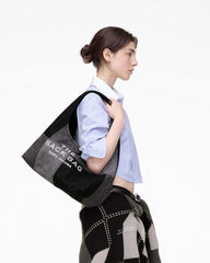 Marc Jacobs Online - The Patchwork Denim Sack Bag Black Denim