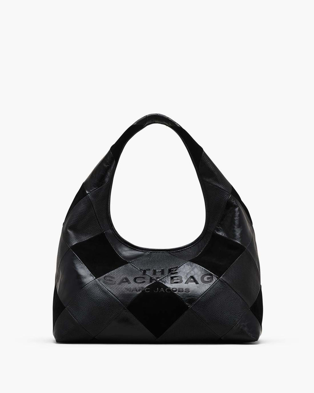 Marc Jacobs US - The Suede Patchwork Sack Bag Black Multi