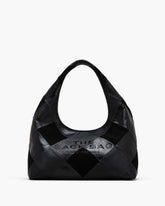 Marc Jacobs US - The Suede Patchwork Sack Bag Black Multi
