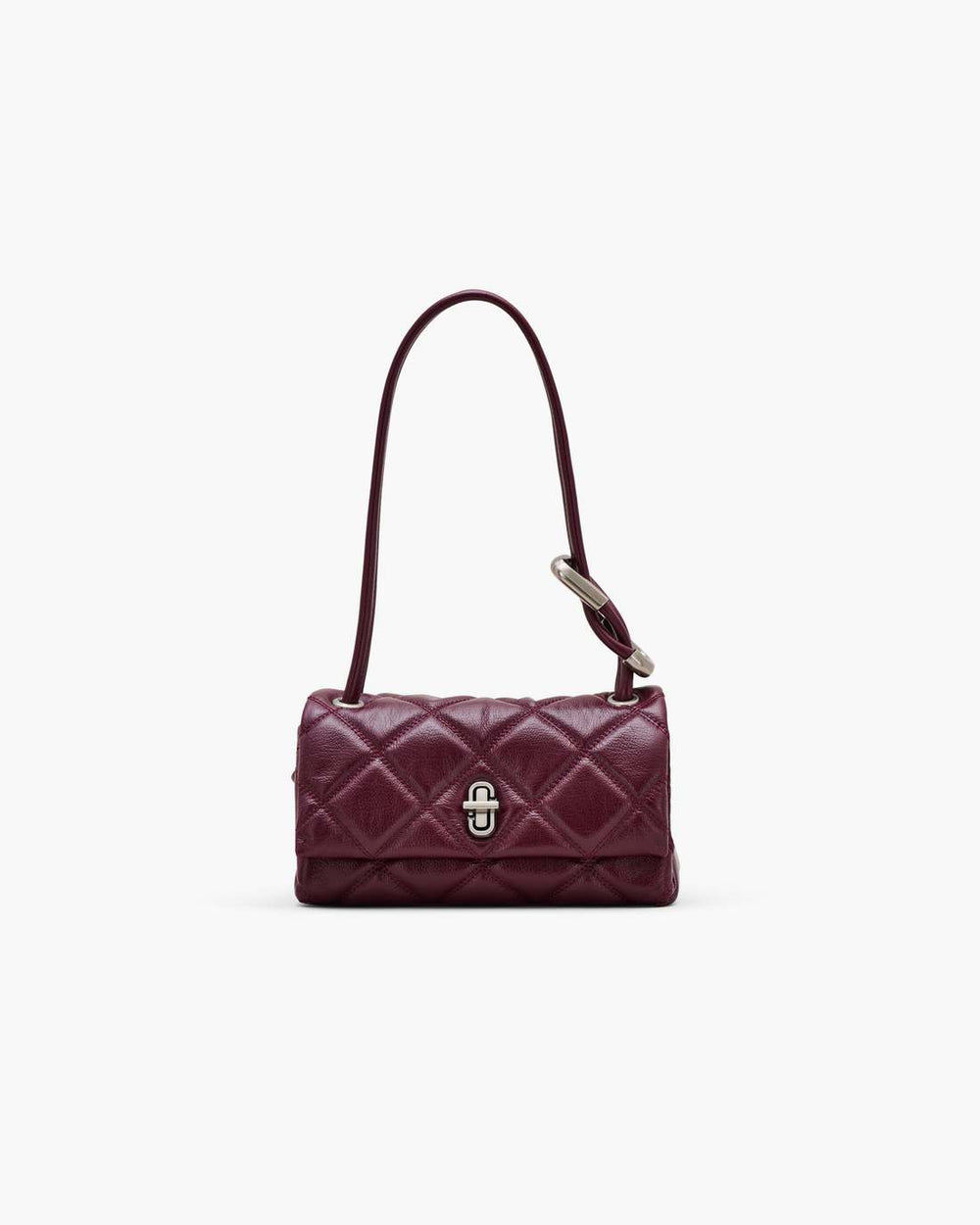 Marc Jacobs Outlet - The Quilted Mini Dual Shoulder Bag Dark Plum