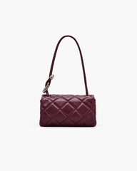 Marc Jacobs Outlet - The Quilted Mini Dual Shoulder Bag Dark Plum