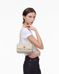 Marc Jacobs New - The Quilted Mini Dual Shoulder Bag Cloud White
