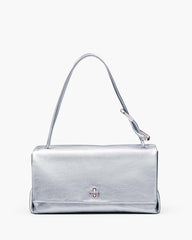 Marc Jacobs Sale - The Metallic Large Dual Bag Silver