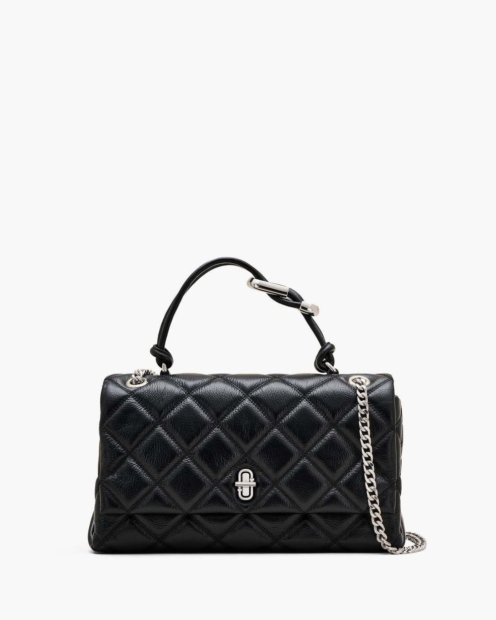 Marc Jacobs New - The Quilted Dual Convertible Shoulder Bag Black
