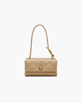 Marc Jacobs Sale - The Quilted Mini Dual Shoulder Bag Camel