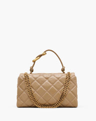 Marc Jacobs Outlet - The Quilted Dual Convertible Shoulder Bag Camel