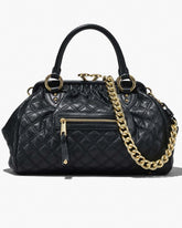Marc Jacobs Online - Re-Edition Quilted Leather Stam Bag Black
