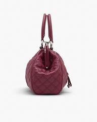 Marc Jacobs Sale - Re-Edition Quilted Leather Stam Bag Cherry