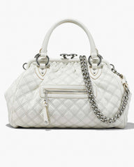 Marc Jacobs Discount - Re-Edition Quilted Leather Stam Bag Cloud White