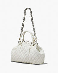 Marc Jacobs Discount - Re-Edition Quilted Leather Stam Bag Cloud White
