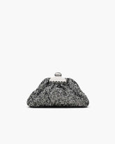 Marc Jacobs New - The Sequin Glam Small Clutch Silver