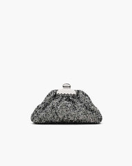 Marc Jacobs New - The Sequin Glam Small Clutch Silver