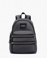 Marc Jacobs Outlet - The Biker Nylon Large Backpack Dark Shadow