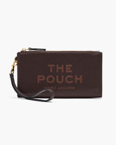 Marc Jacobs New - The Leather Pouch Ganache