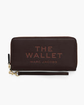 Marc Jacobs Online - The Leather Continental Wallet Ganache