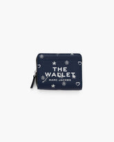 Marc Jacobs US - The Bandana Mini Compact Wallet Navy Multi