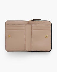 Marc Jacobs Online - The Leather Mini Compact Wallet Cement