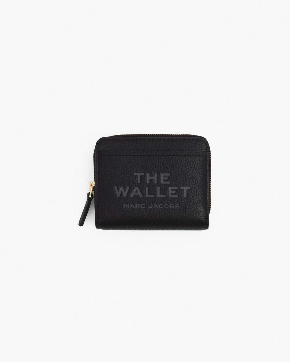 Marc Jacobs Sale - The Leather Mini Compact Wallet Black