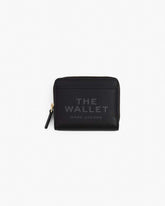Marc Jacobs Sale - The Leather Mini Compact Wallet Black
