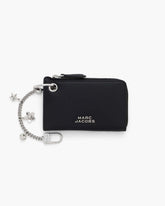 Marc Jacobs For Sale - The Everyday Top Zip Charm Wallet Black