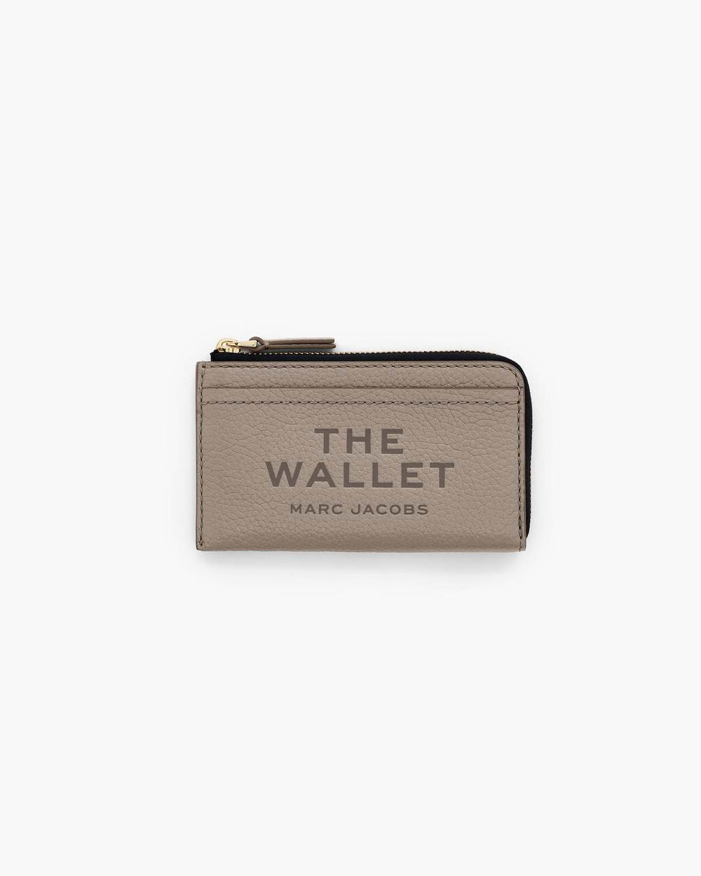 Marc Jacobs New - The Leather Top Zip Multi Wallet Cement