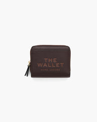 Marc Jacobs Sale - The Leather Mini Compact Wallet Ganache