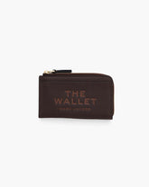 Marc Jacobs Discount - The Leather Top Zip Multi Wallet Ganache