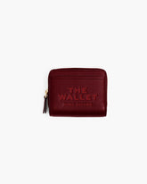Marc Jacobs New - The Leather Mini Compact Wallet Cherry