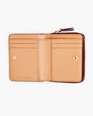 Marc Jacobs New - The Leather Mini Compact Wallet Cherry