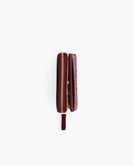 Marc Jacobs New - The Leather Mini Compact Wallet Cherry