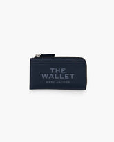 Marc Jacobs US - The Leather Top Zip Multi Wallet Blue Sea