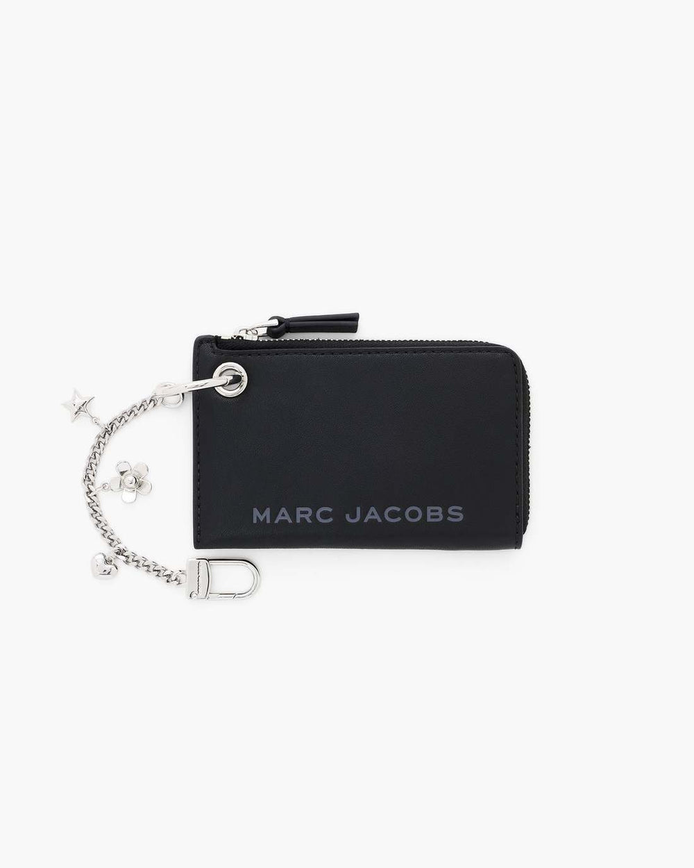 Marc Jacobs New - The Top Zip Charm Wallet Black