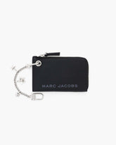 Marc Jacobs New - The Top Zip Charm Wallet Black