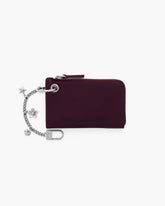 Marc Jacobs Online - The Top Zip Charm Wallet Dark Plum