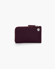 Marc Jacobs Online - The Top Zip Charm Wallet Dark Plum